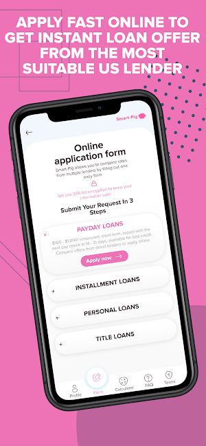 Smart-Pig: Quick Online Loans Screenshot 1