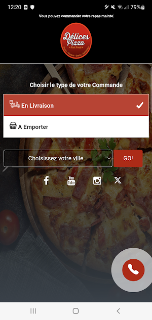 Delices Pizza Bonnieres Screenshot 0