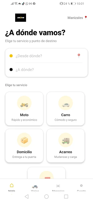 Deone Cliente Screenshot 2