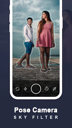Pose Camera for Guides Photography & Sky Filter Screenshot 3