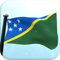 Solomon Islands Flag 3D