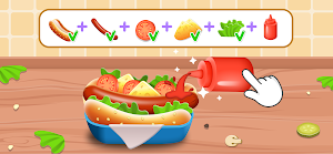 Hot Dog - Baby Cooking Games Screenshot 0