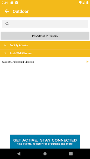 CSULB SRWC GO Screenshot 3