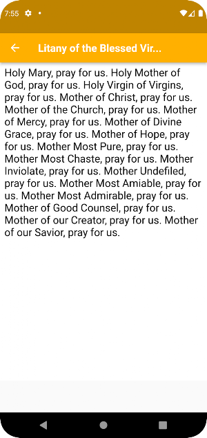 Litany of Loreto Screenshot 2