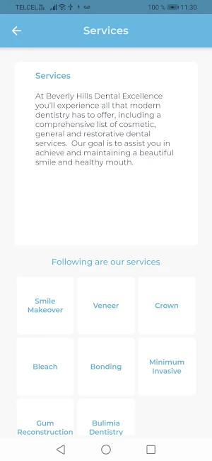 BeverlyHills Dental Excellence Screenshot 2