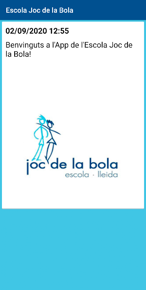 Escola Joc de la bola Screenshot 1