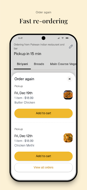 Pakwan Indian restaurant Screenshot 3