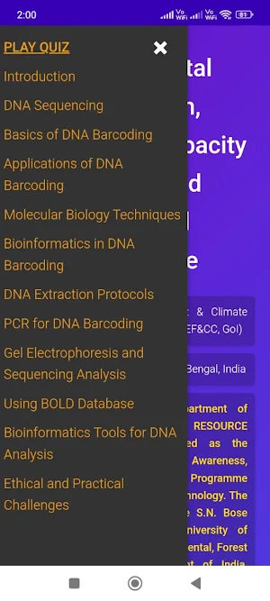 DNA Bar-coding: An overview Screenshot 1
