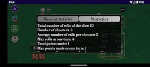 Craps Alone Lite Screenshot 3