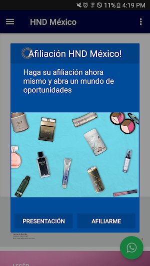 HND México (Eventos, Catálogo) Screenshot 3