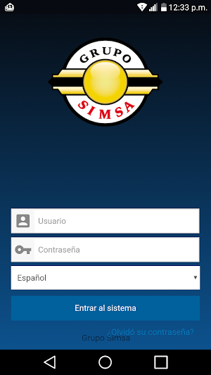 SIMSA APP Screenshot 1