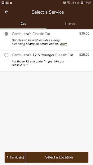 Gambuzza’s Barbershop Screenshot 1