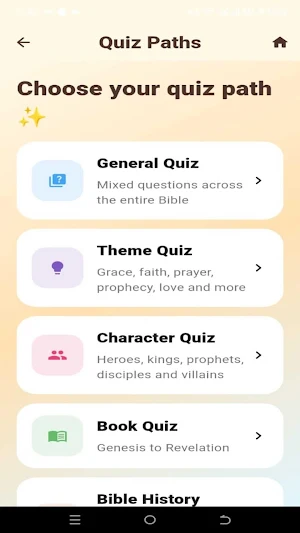 3HC Bible Quiz Screenshot 2