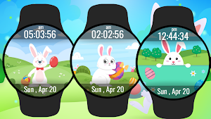 Happy Easter Watch Face 4 Screenshot 3