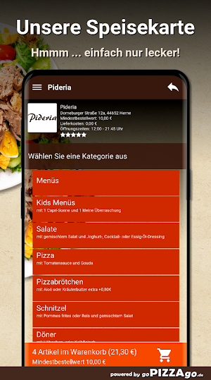 Pideria Herne Screenshot 3