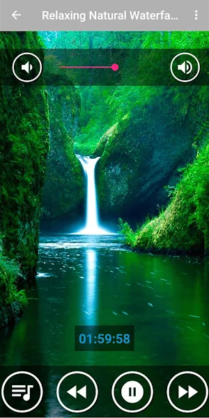 Waterfall Sounds for Sleep Screenshot 3