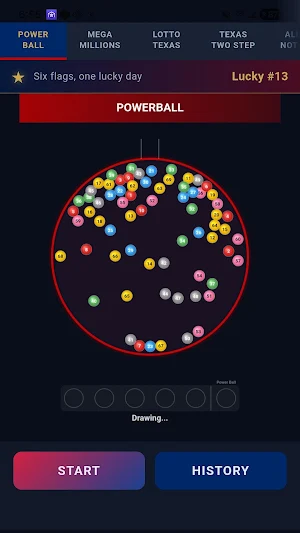 Texas Lotto:Physics Sim & Draw Screenshot 0