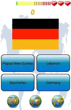 GEOgraphy Quiz - Flags Screenshot 0
