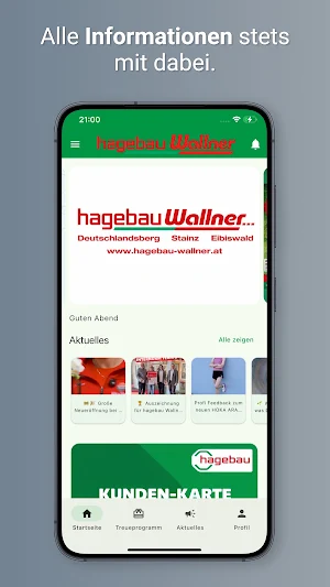 hagebau Wallner Screenshot 0