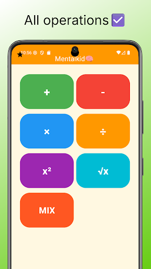 Mentalkid - Mental math games Screenshot 0