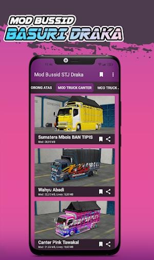 Mod Bussid STJ Basuri Draka Screenshot 1