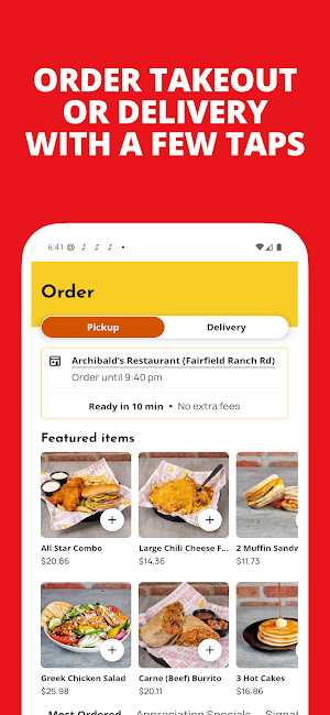 Archibald's Restaurant Screenshot 0