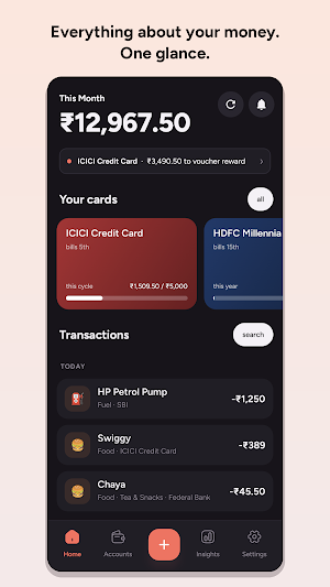Expenso: AI Expense Tracker Screenshot 0
