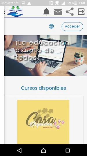 Fundación Educando Screenshot 3