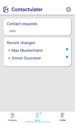 Contactulater Screenshot 0
