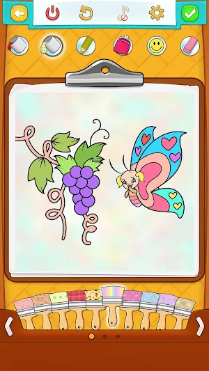 Butterfly Coloring Pages Screenshot 2