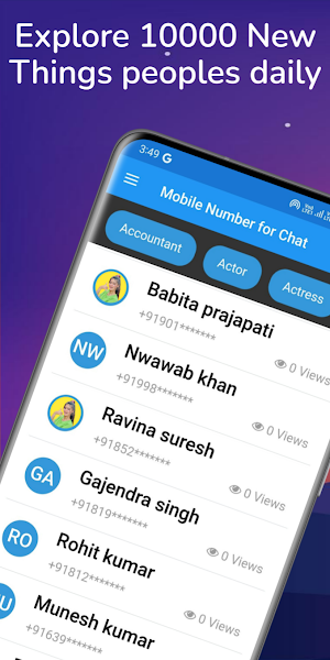 Girls Number Online girl WA Screenshot 0
