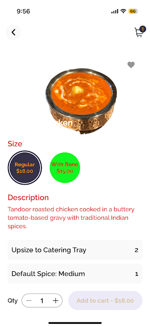 Oh Bombay Restaurant Screenshot 2
