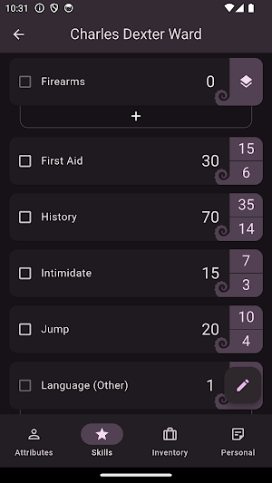 Cthulhu Investigator Files Screenshot 2