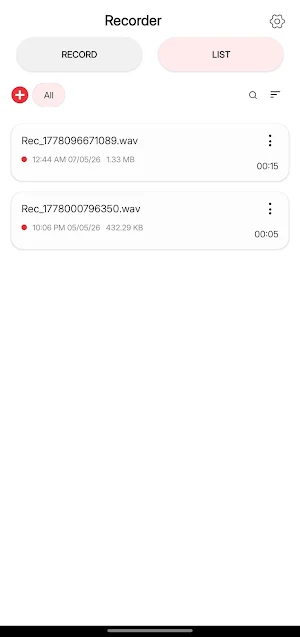 Ai Voice Recorder Screenshot 1