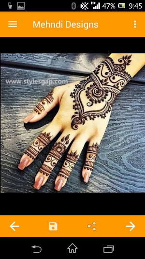 Mehndi Designs Offline Screenshot 3