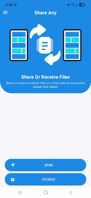 Share Any - Transfer Files Screenshot 0