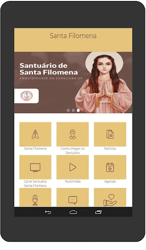 Santuário Santa Filomena SP Screenshot 3