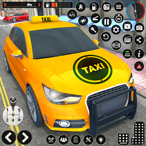 Real Taxi Parking Games 3D Screenshot 0