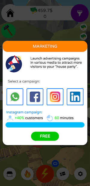 House Party Tycoon - Party Idle Game Simulation Screenshot 1