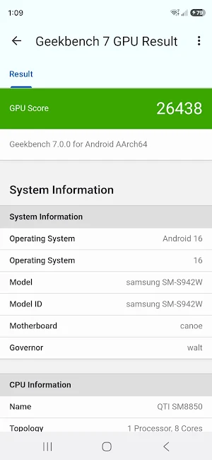 Geekbench 7 Screenshot 3