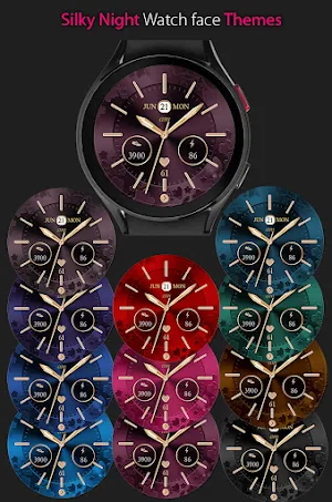 Silky Night Watch Face Screenshot 2