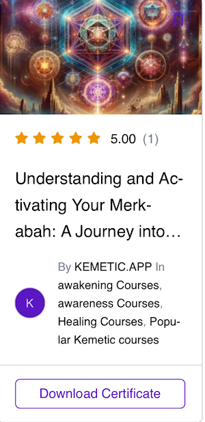 kemetic App Screenshot 1