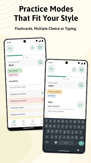 Spanish Verbs Conjugation Screenshot 1