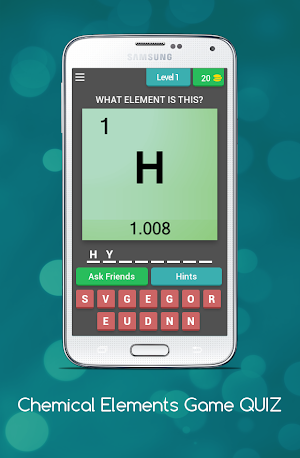 Chemical Elements Game QUIZ Screenshot 0