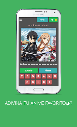 adivina tu personaje de anime? Screenshot 1