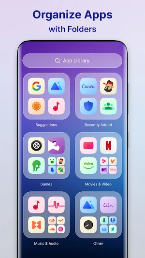 OS Launcher 26 Screenshot 1