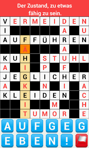 Kreuzworträtsel Deutsch Adfree Screenshot 2