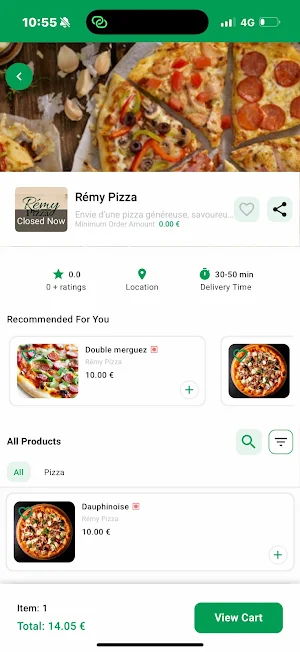 OpenFood Screenshot 2