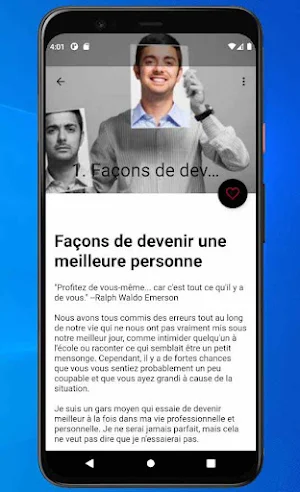 Comment être une meilleure per Screenshot 2
