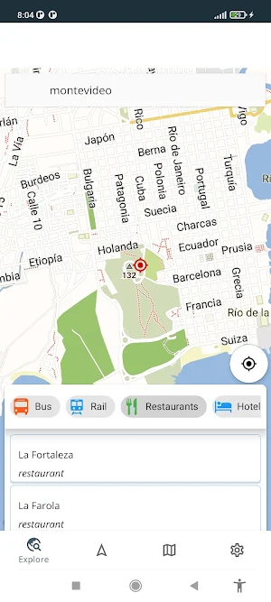 Uruguay Offline Map Screenshot 0